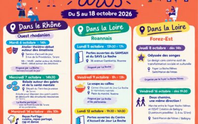 Semaines d’Information sur la Santé Mentale 2026 : La Roche se mobilise dans le Rhône et la Loire