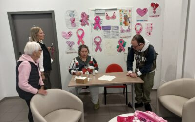 Octobre Rose à la MAS de Claveisolles : un mois placé sous le signe de la solidarité et de la prévention 🌸