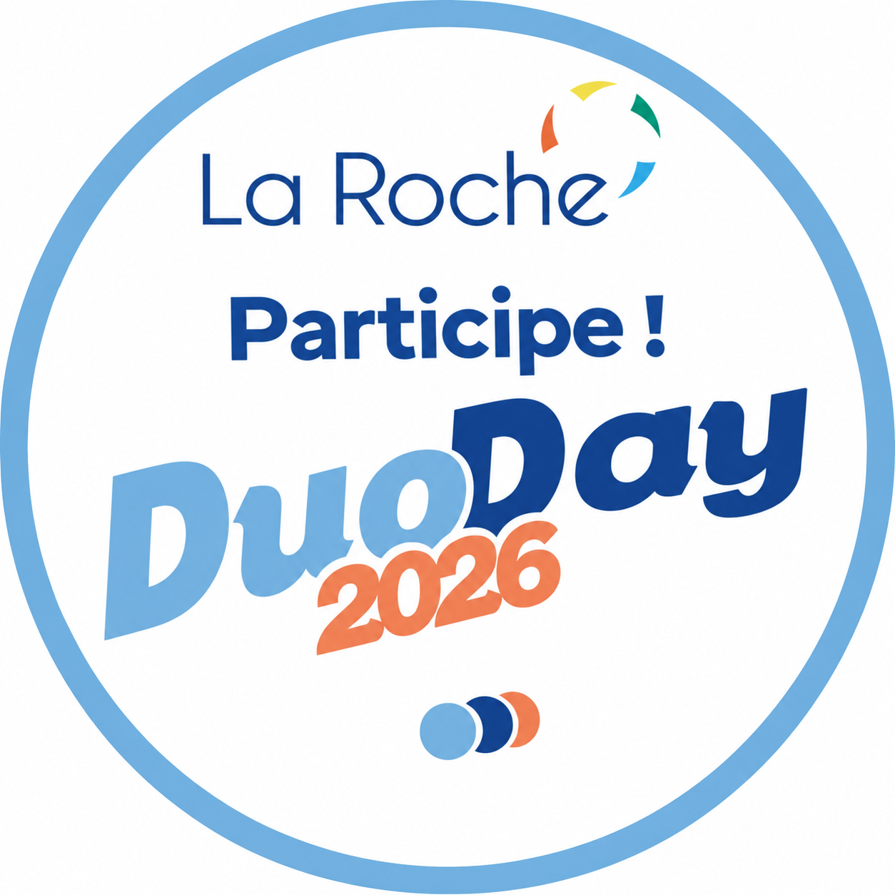 Badge DuoDay - Je participe !